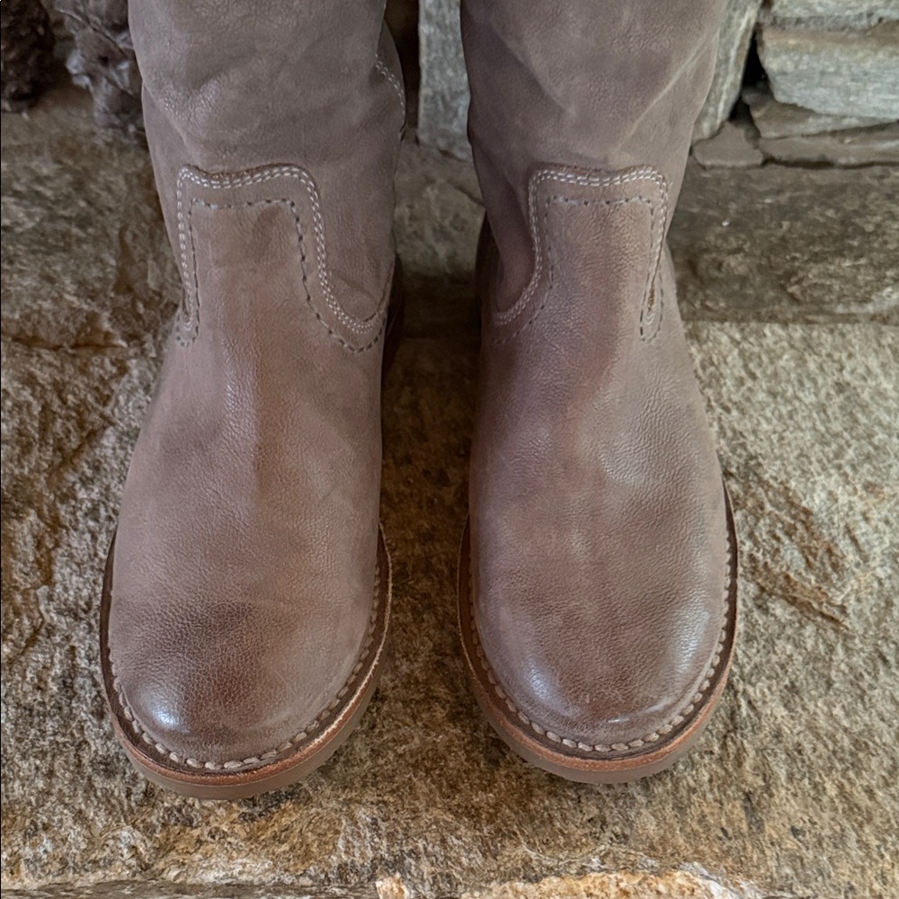 Frye Brown Over the Knee Boots - Picture 5 of 10